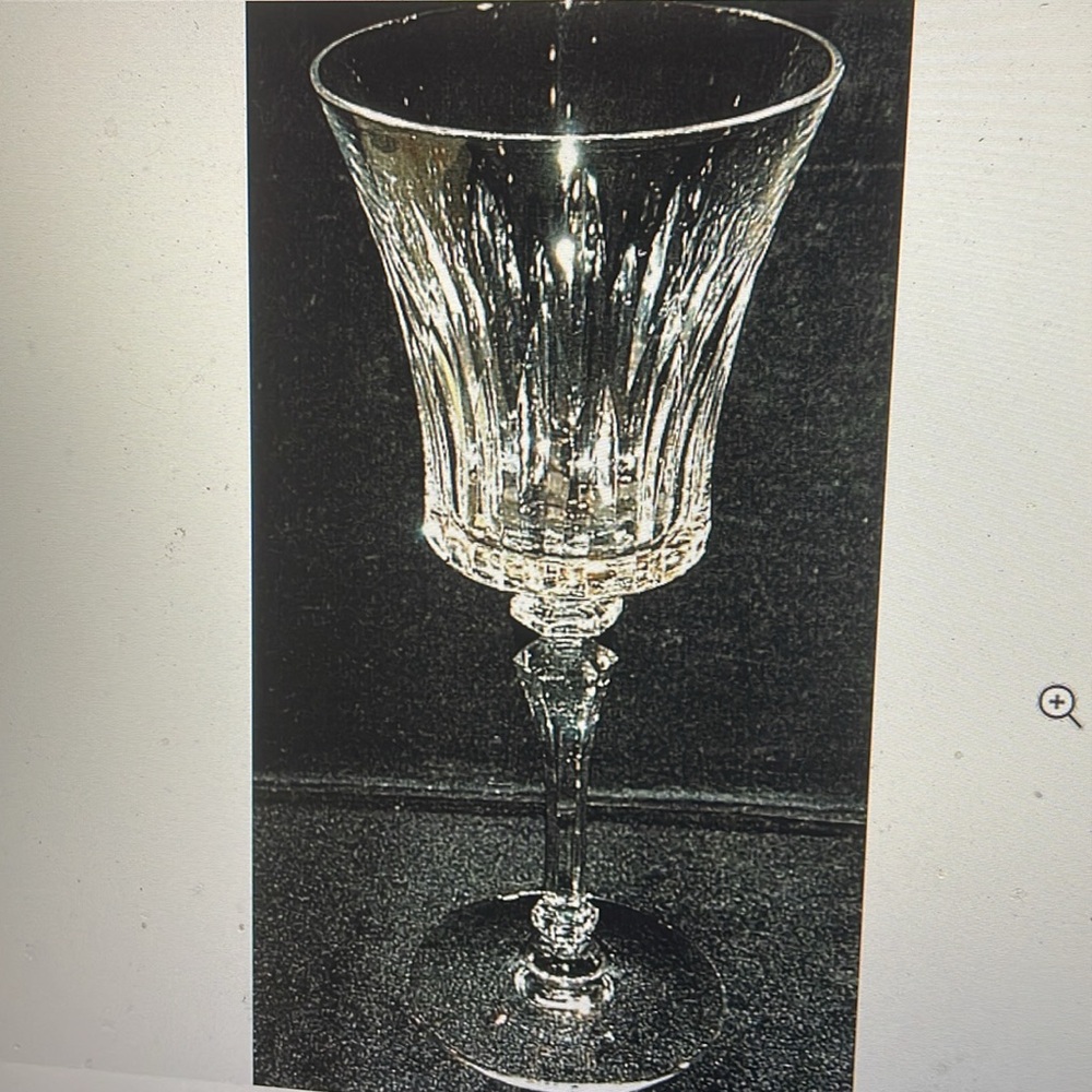 VTG TIFFIN-FRANCISCAN "MELISSA" Crystal Wine Glass